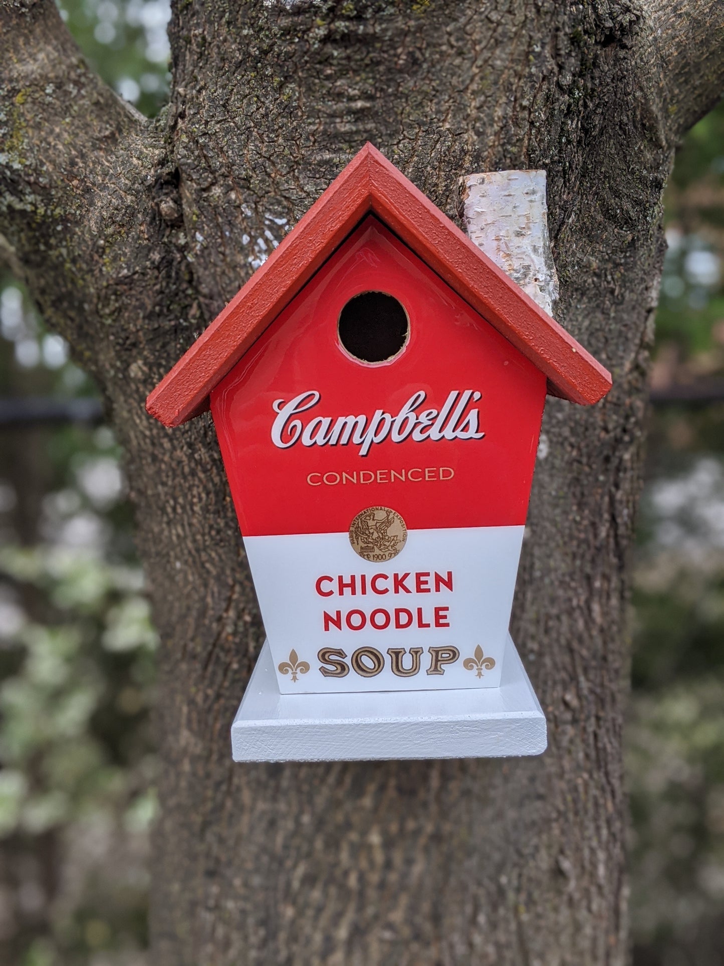 Campbell Soup Birdhouse
