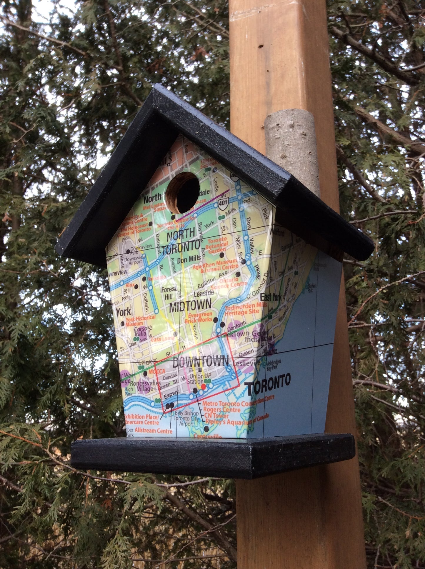 Toronto Map North York Birdhouse