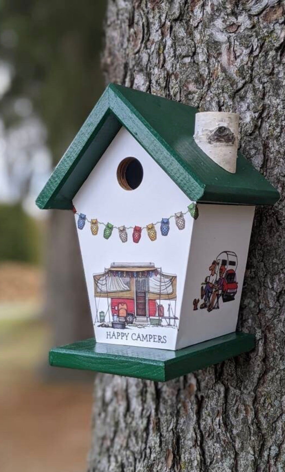 Camping Lovers Birdhouse