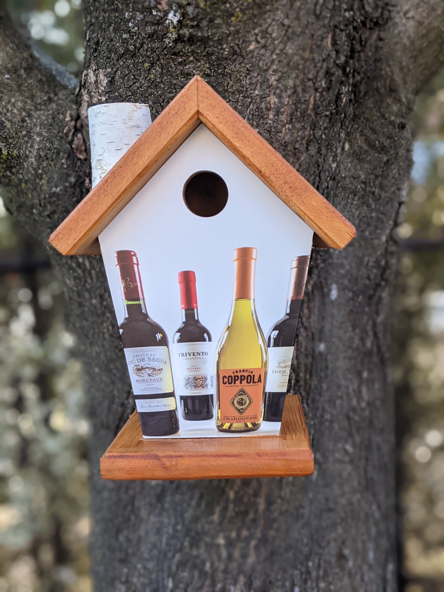 Wine lover Birdhouse