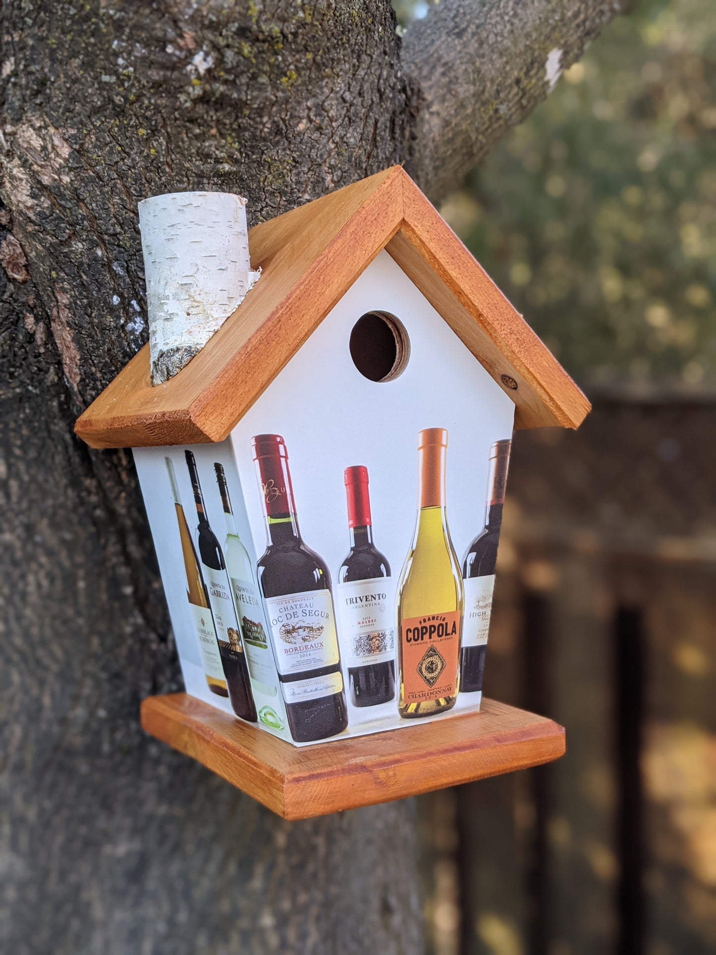 Wine lover Birdhouse