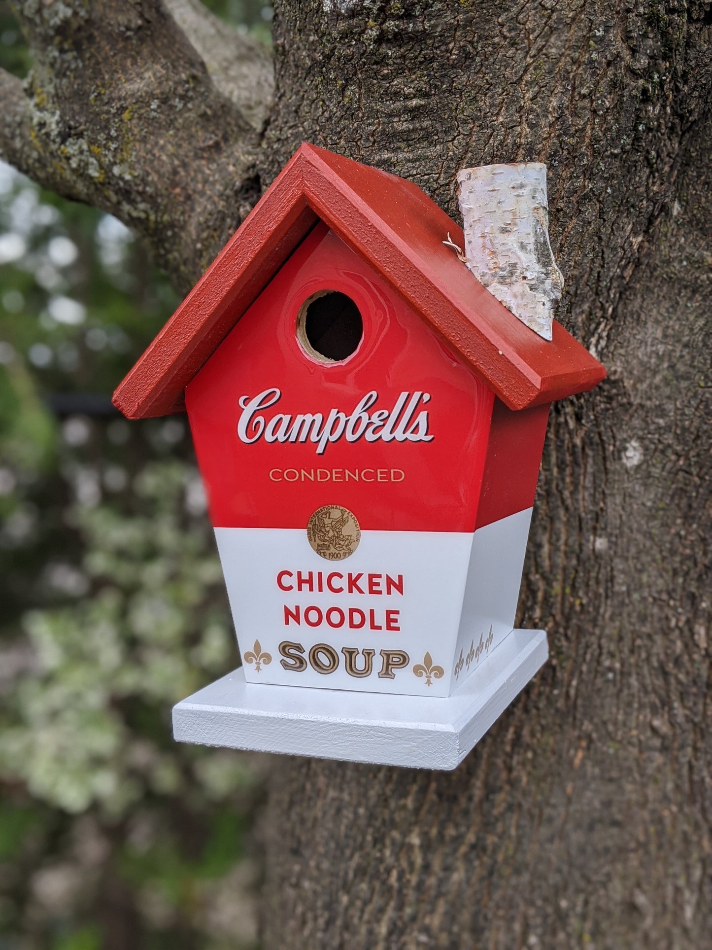 Campbell Soup Birdhouse