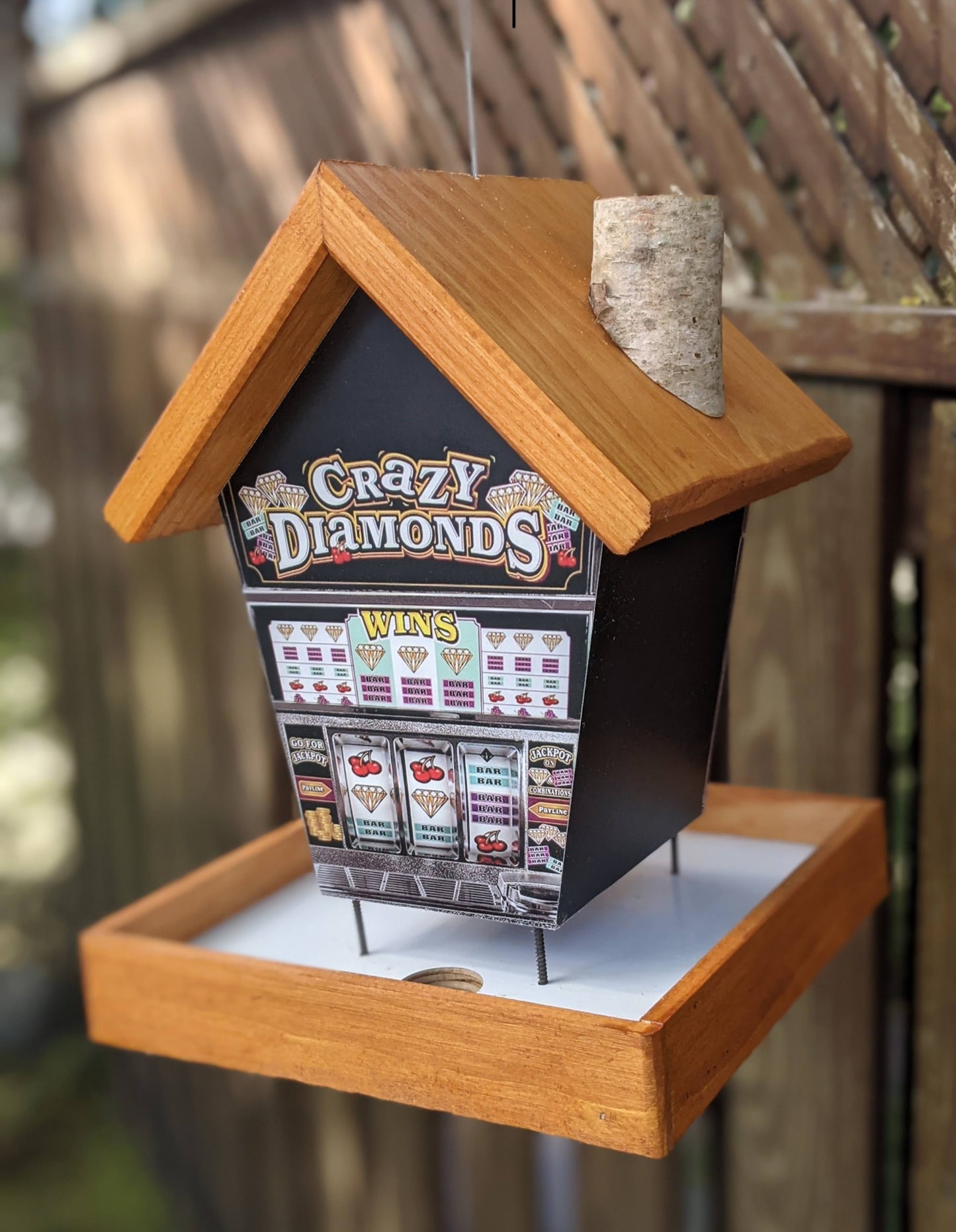 Crazy Diamond Bird Feeder