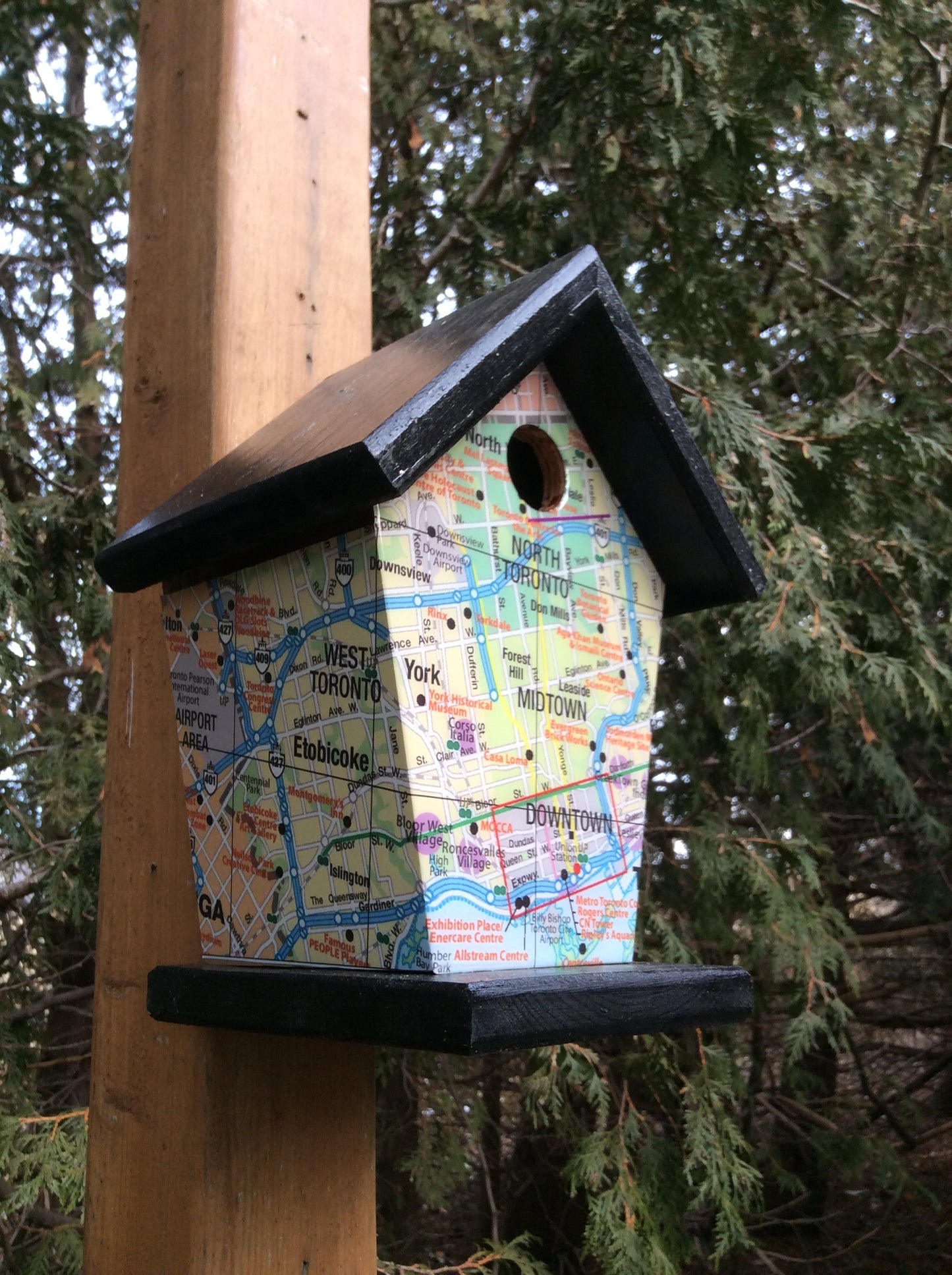 Toronto Map North York Birdhouse