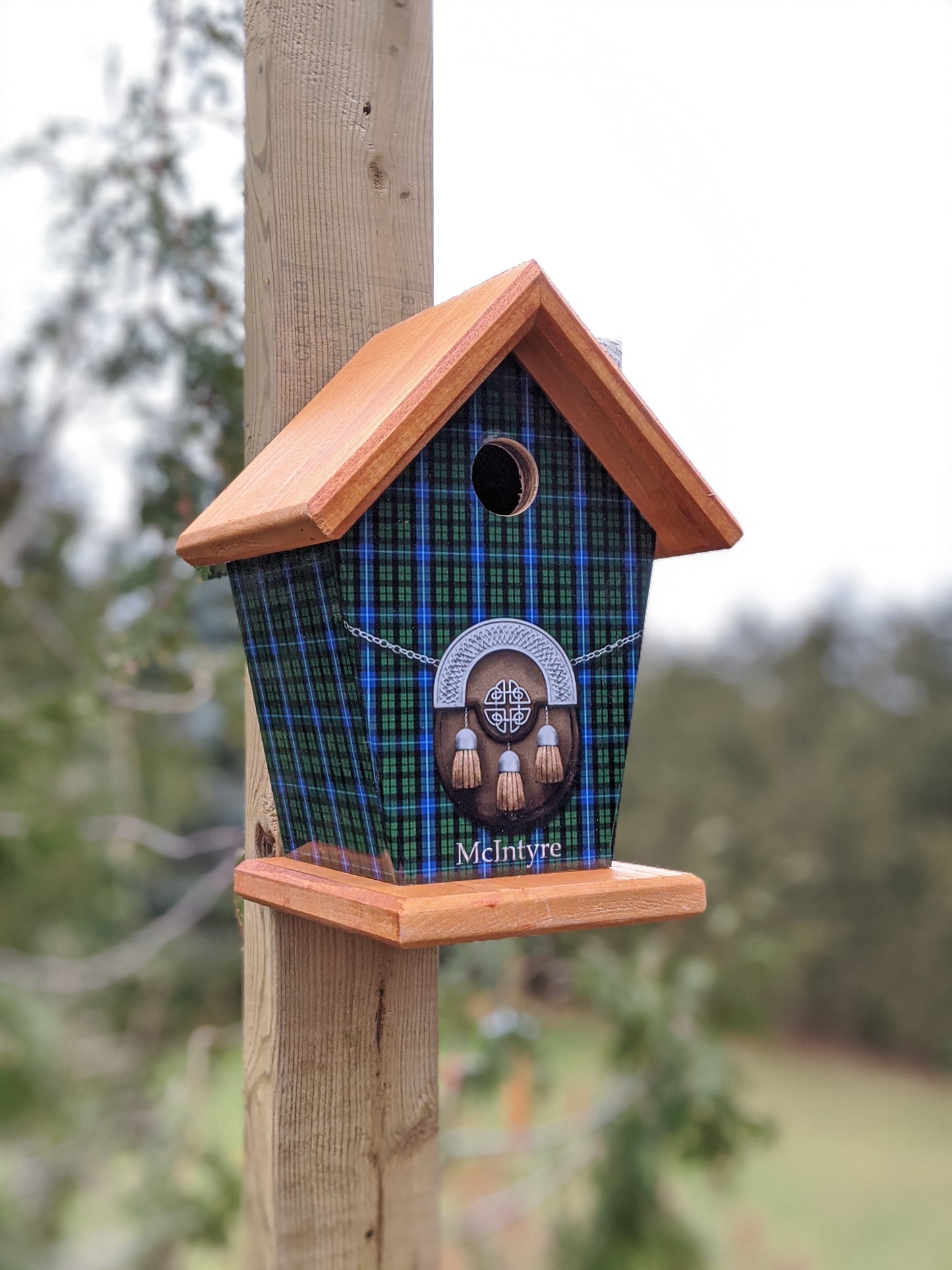 McIntyre Tartan Birdhouse