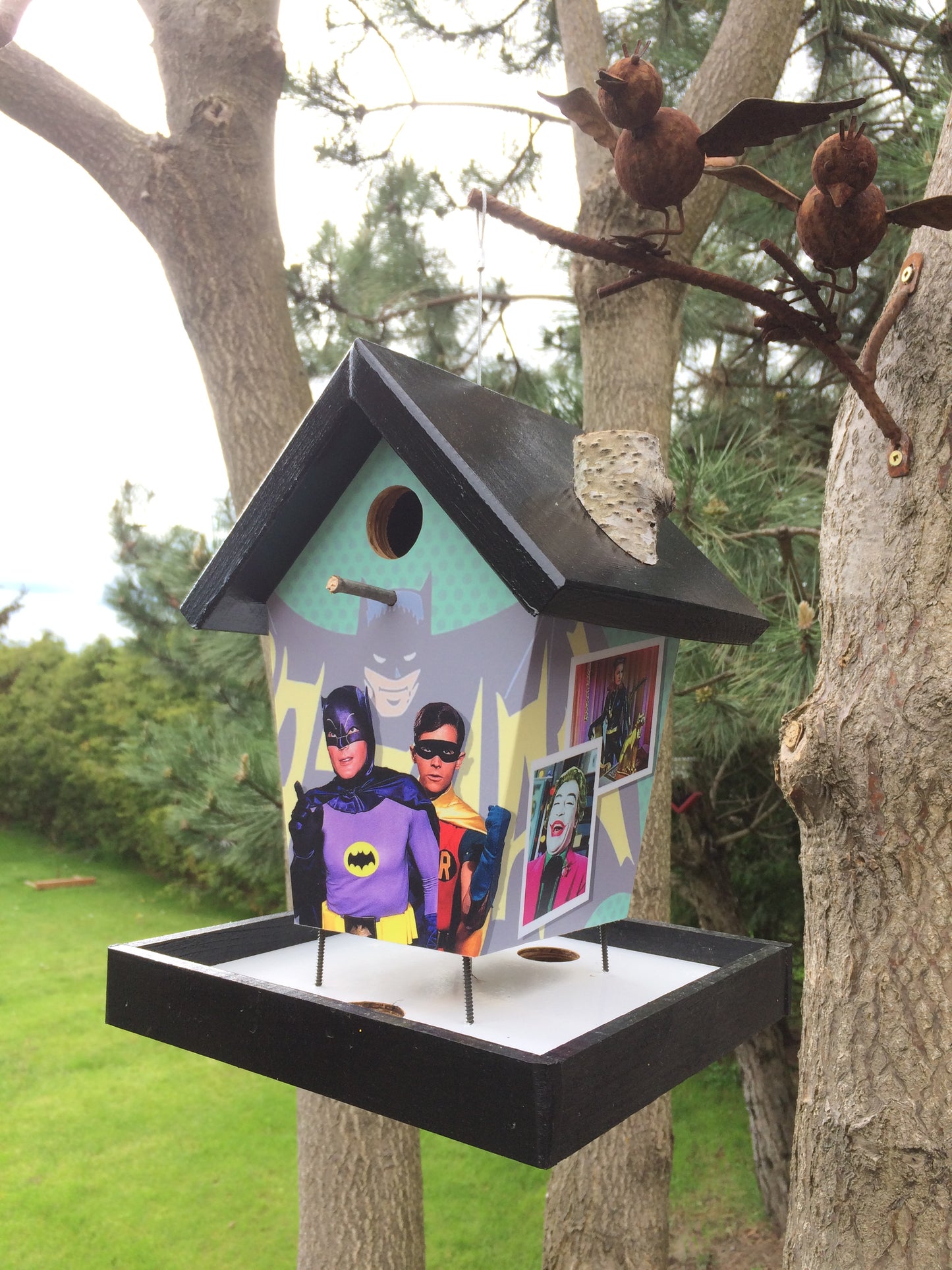 Batman & Robin Bird Feeder