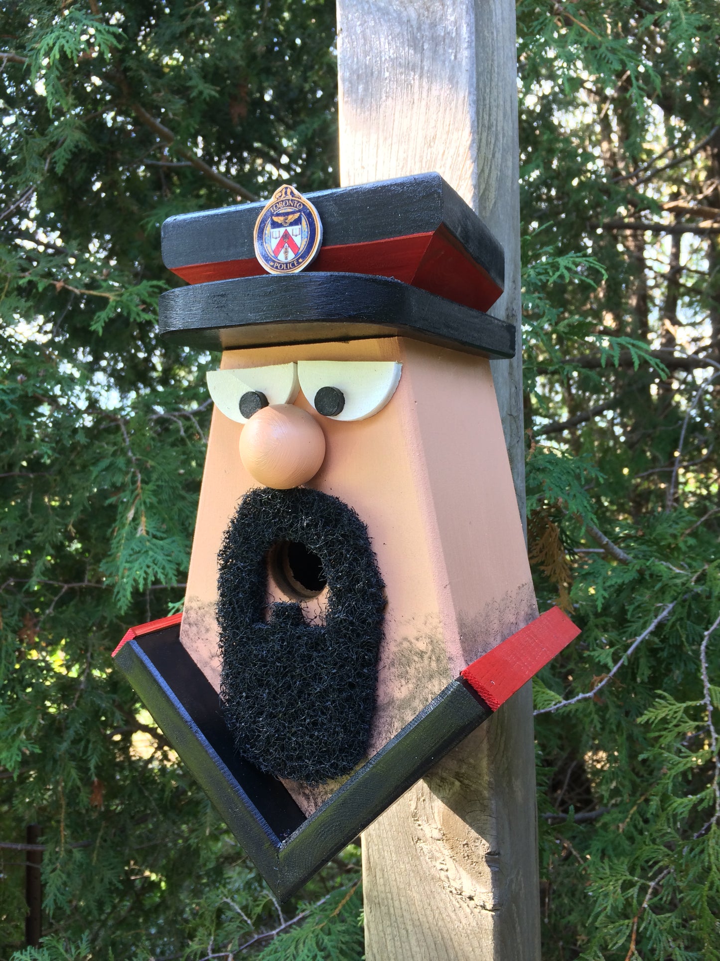 Metropolitan Toronto Police Officer Birdhouse
