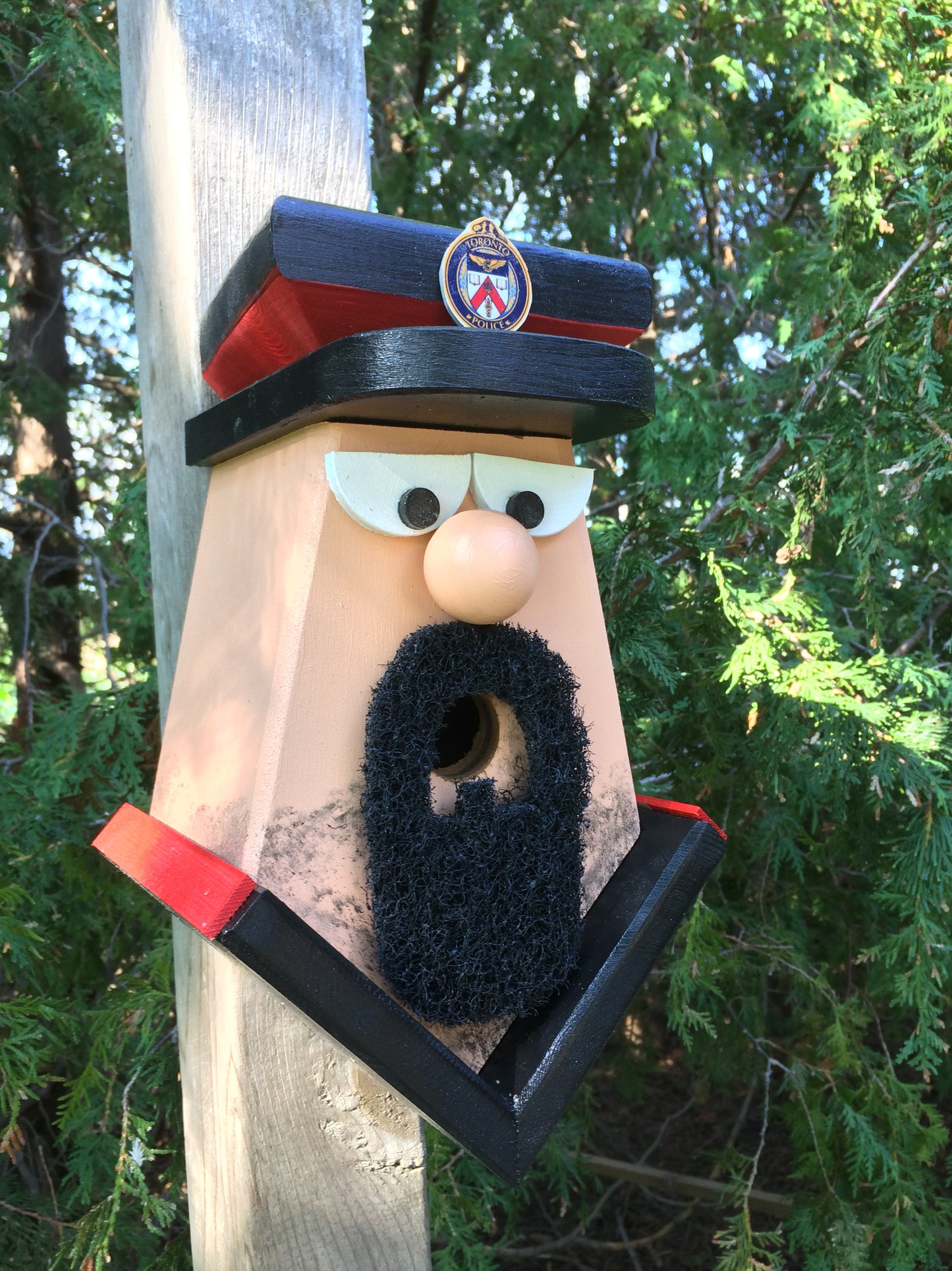 Metropolitan Toronto Police Officer Birdhouse