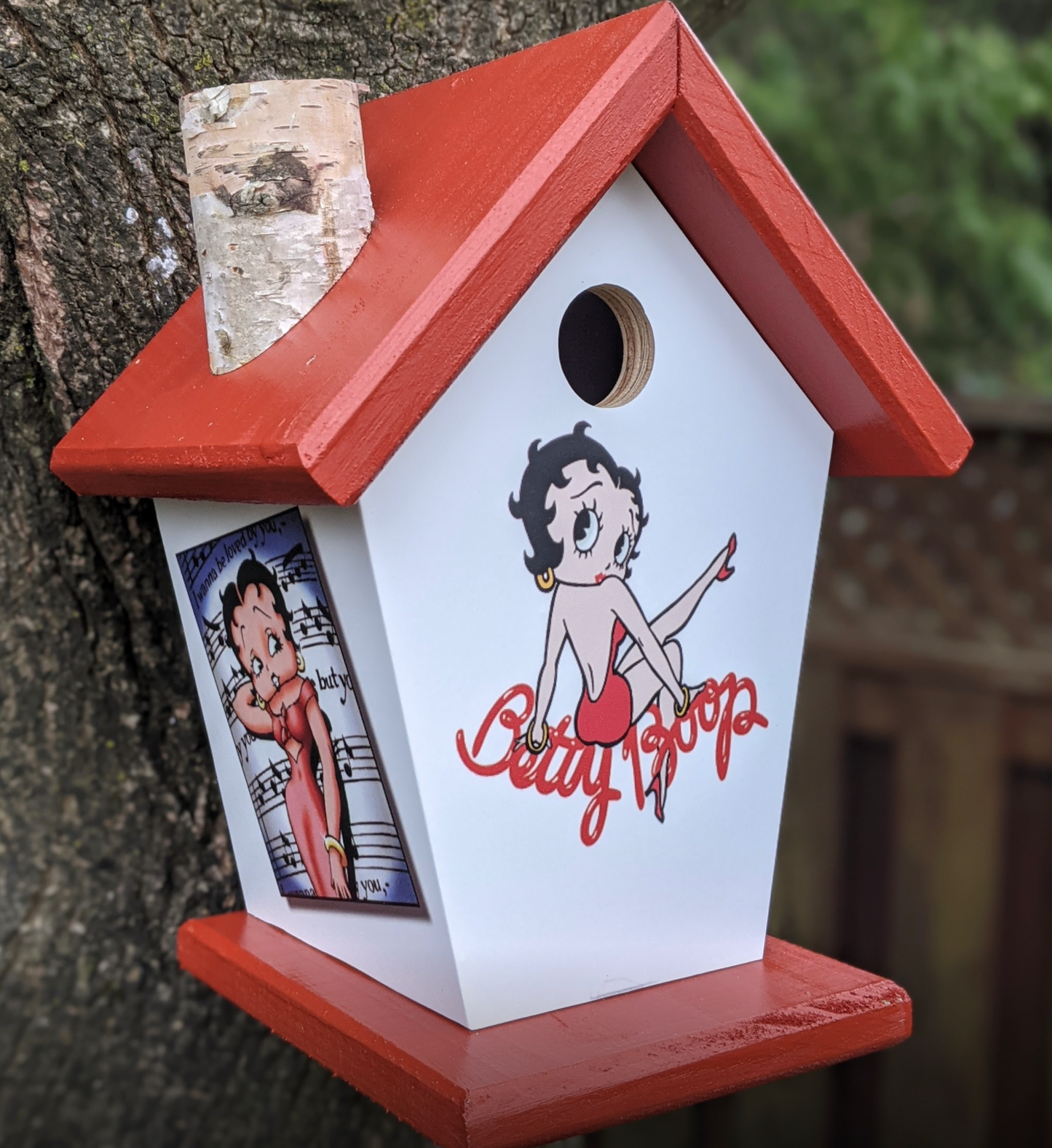 Betty Boop Birdhouse