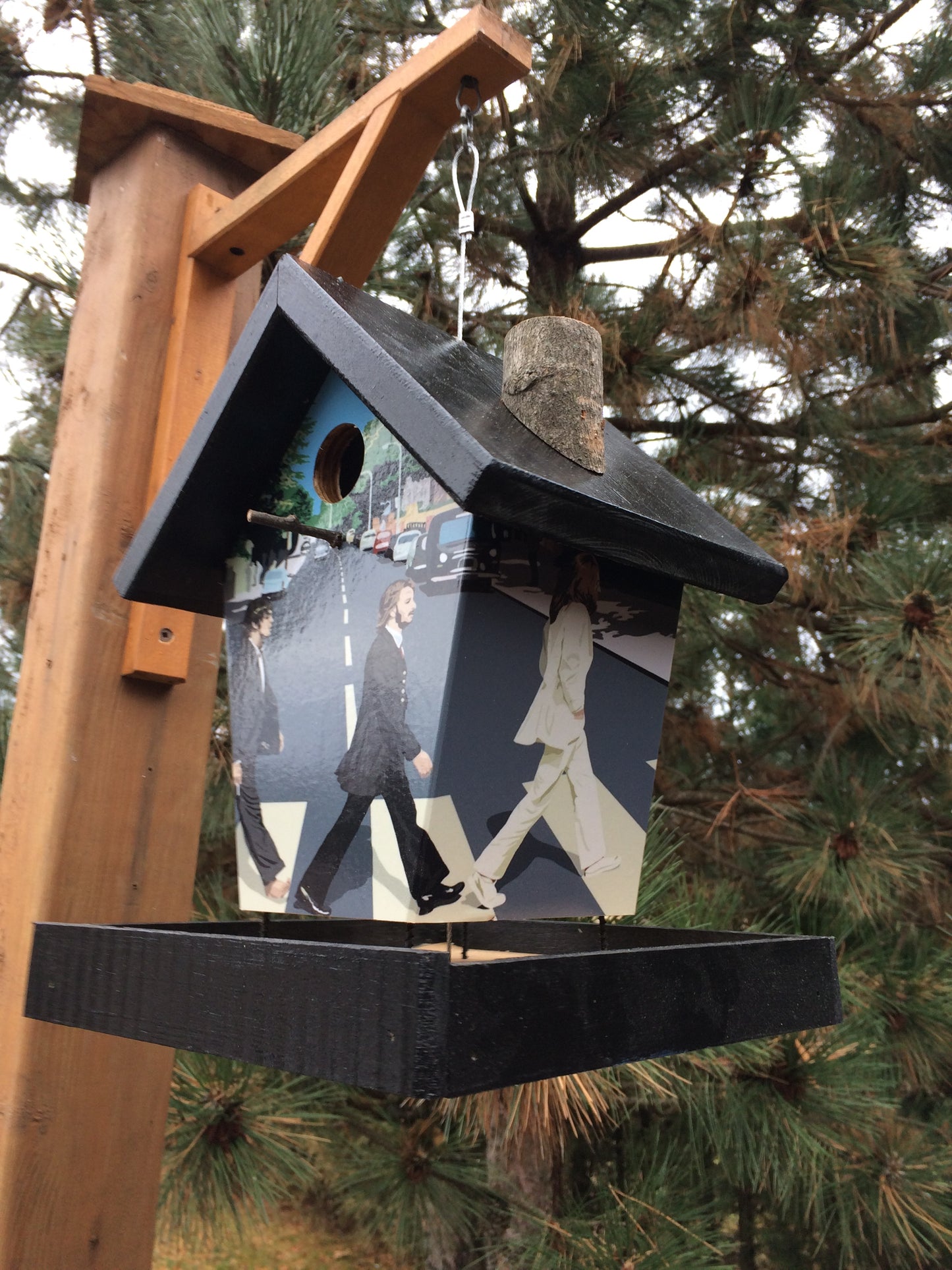 Beatles Abbey Road Music Birdhouse