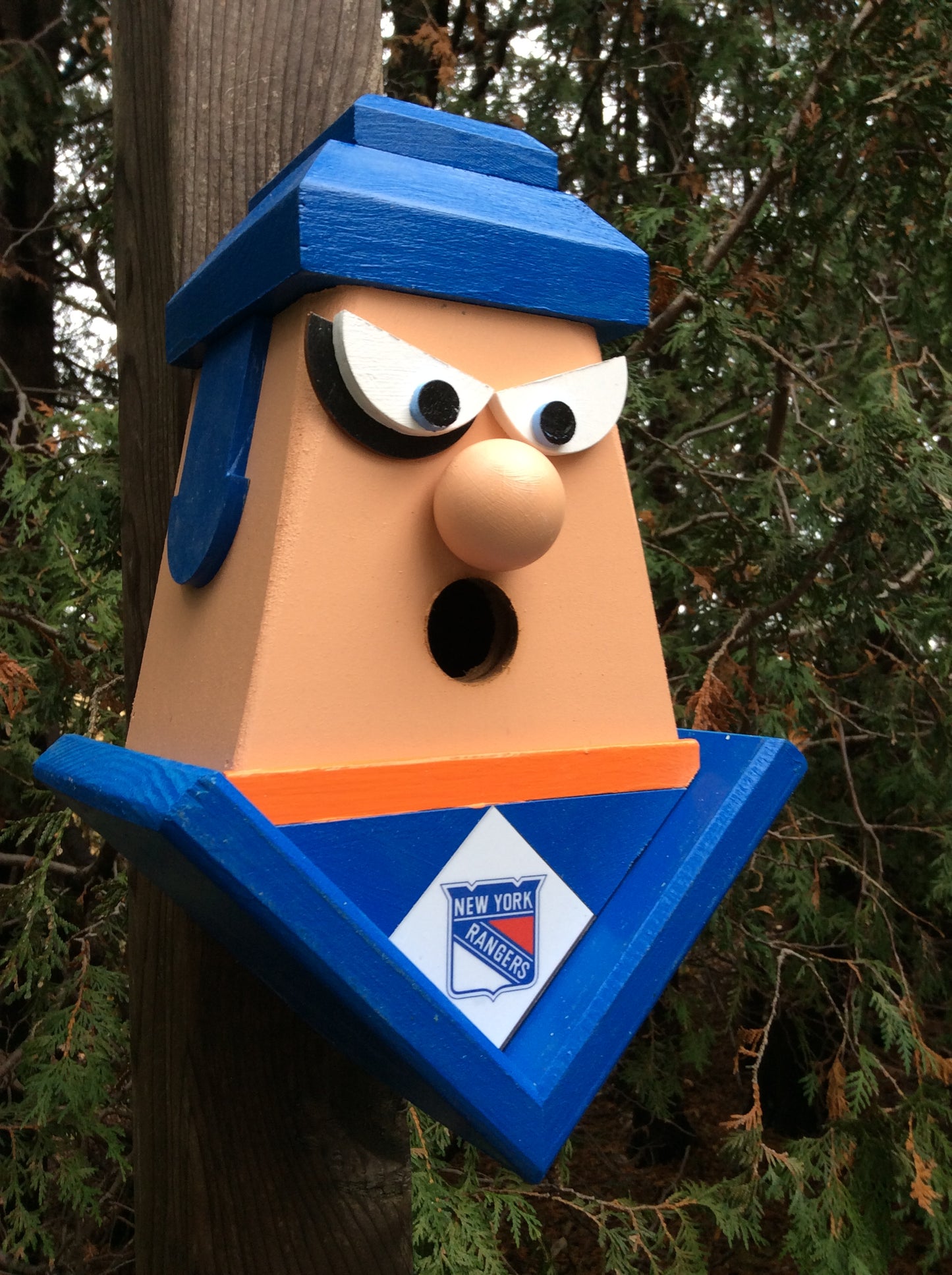 New York Rangers Birdhouse