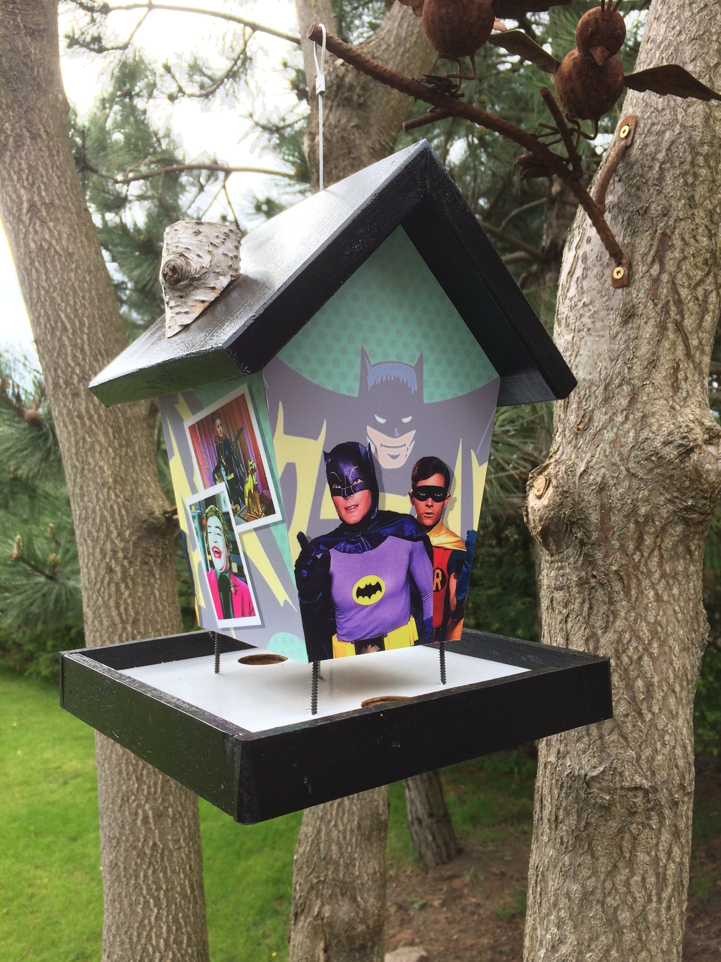 Batman & Robin Bird Feeder