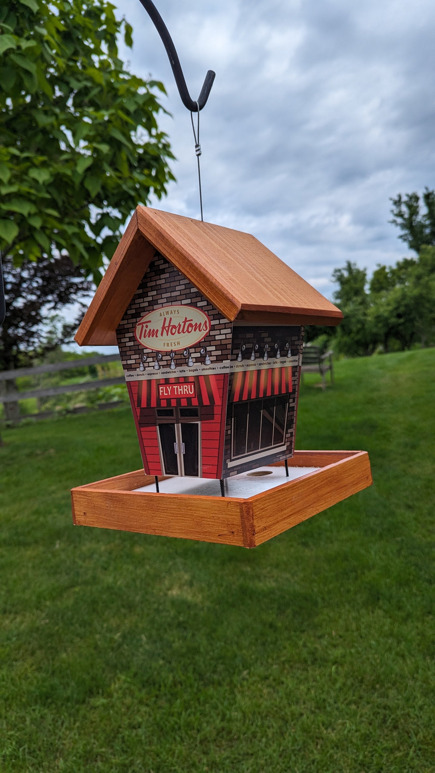 Tim Hortons Fly Thur Bird Feeder