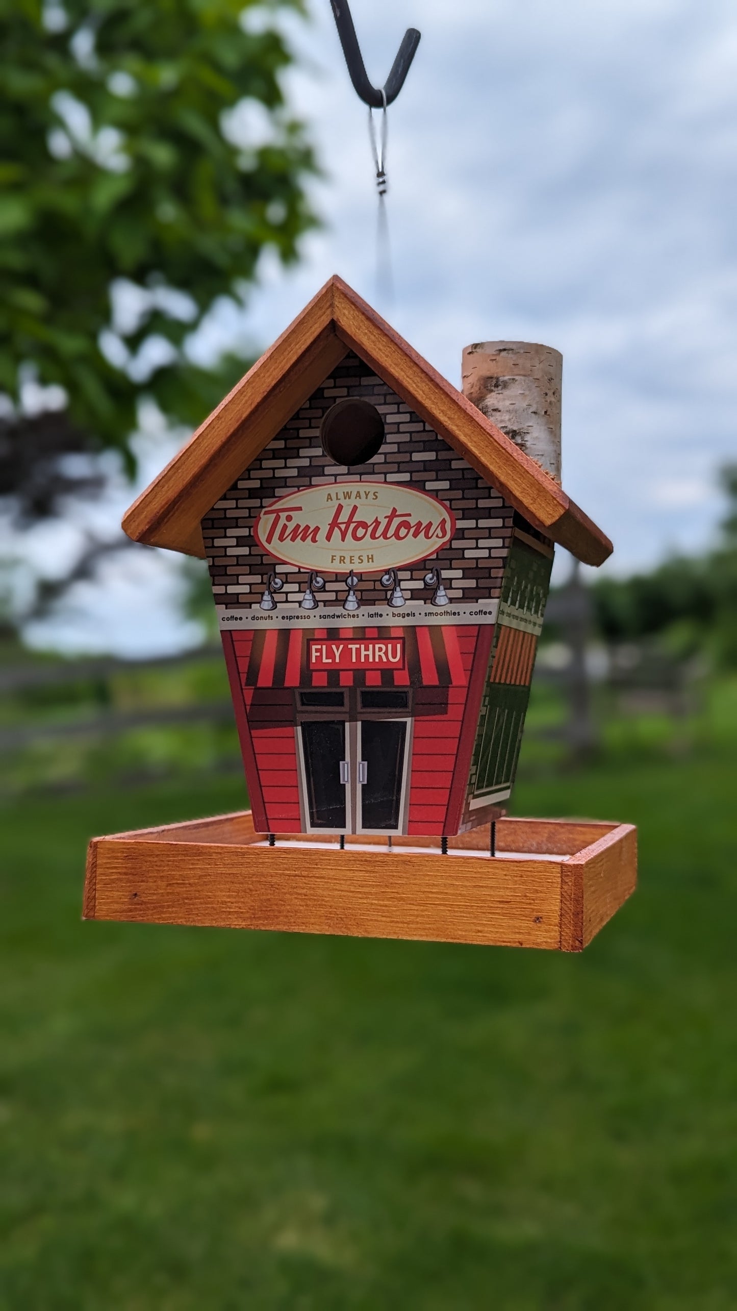 Tim Hortons Fly Thur Bird Feeder