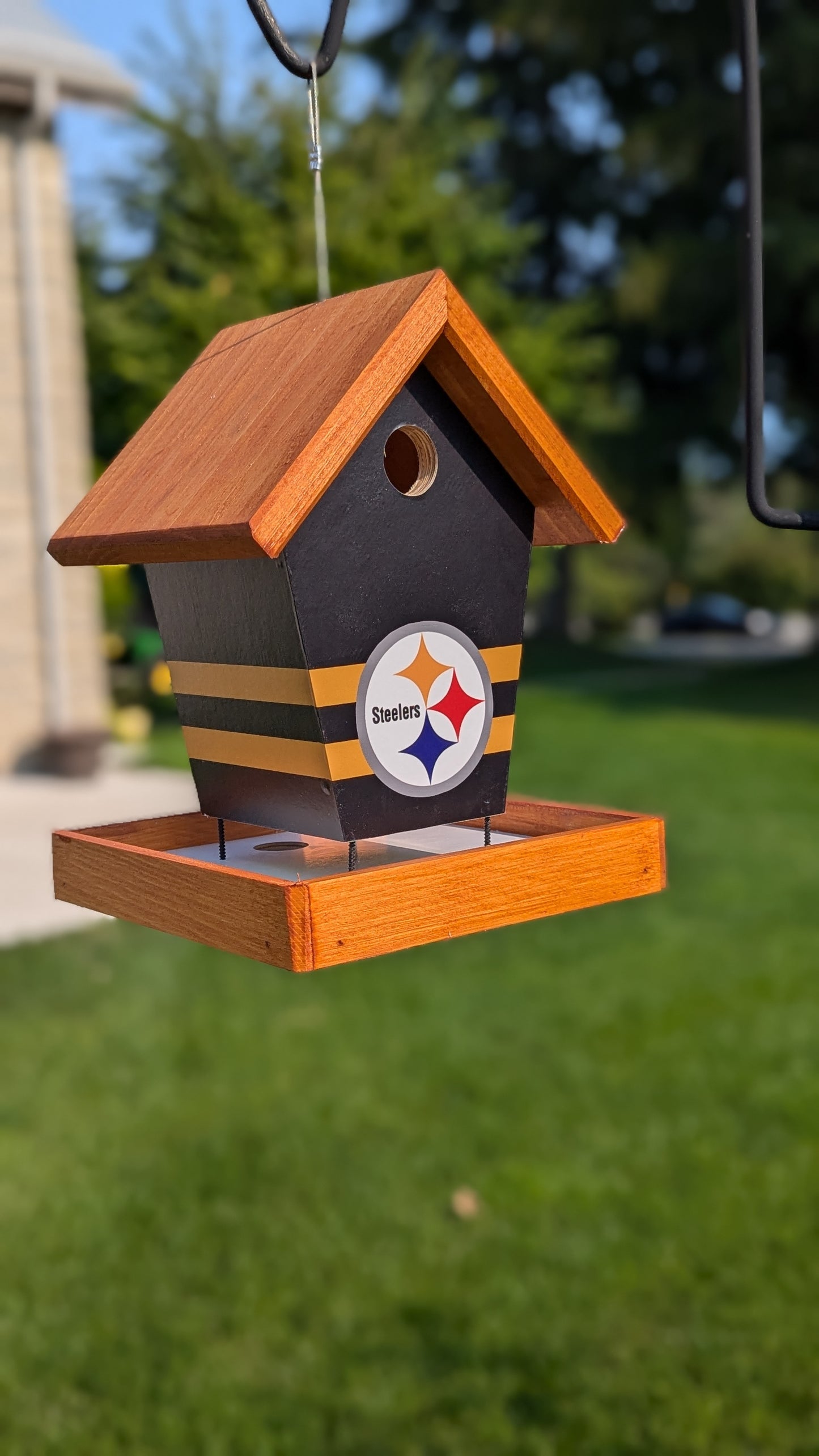 Pittsburgh Steelers Bird Feeder Sports