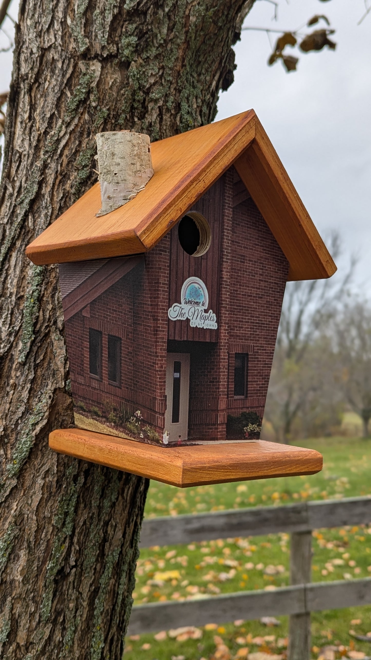 Personalized Photo Birdhouse