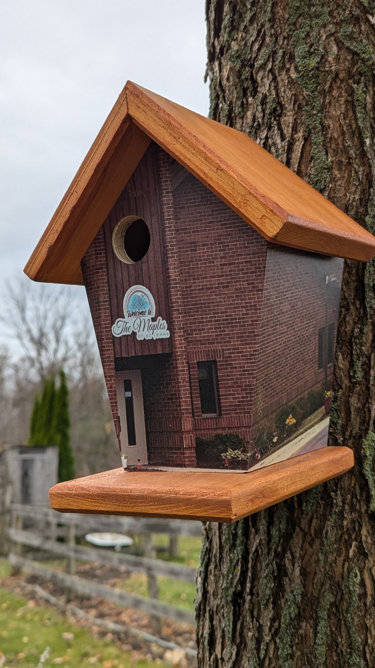 Personalized Photo Birdhouse