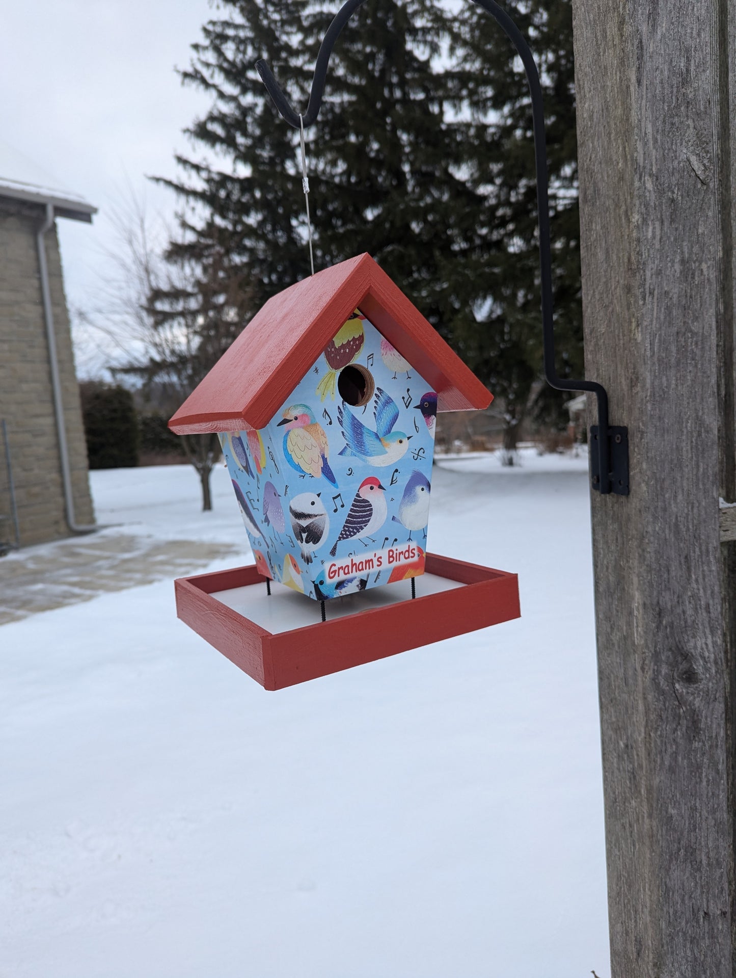 Personalized Bird Feeder