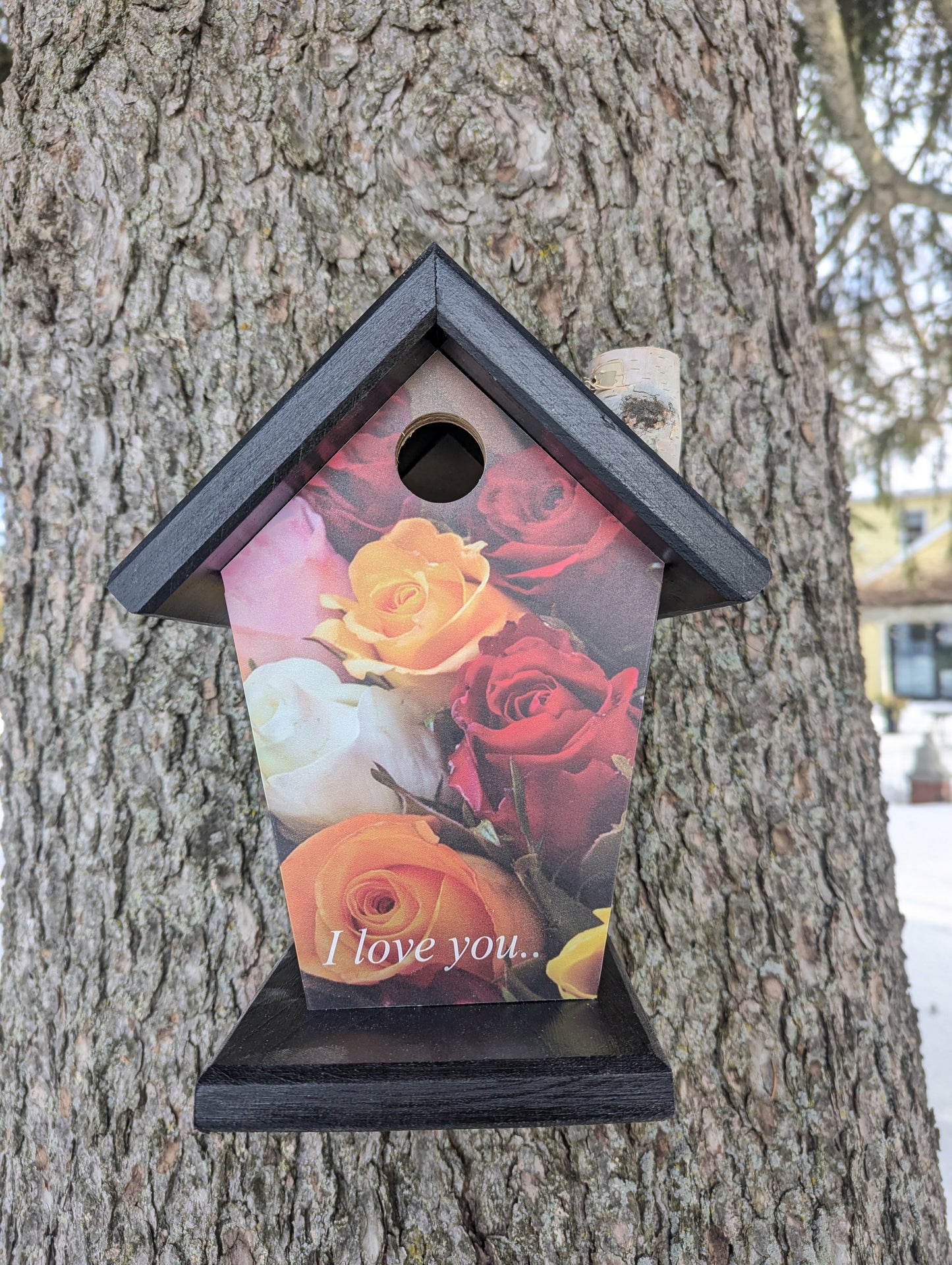 I love you Valentine's Birdhouse