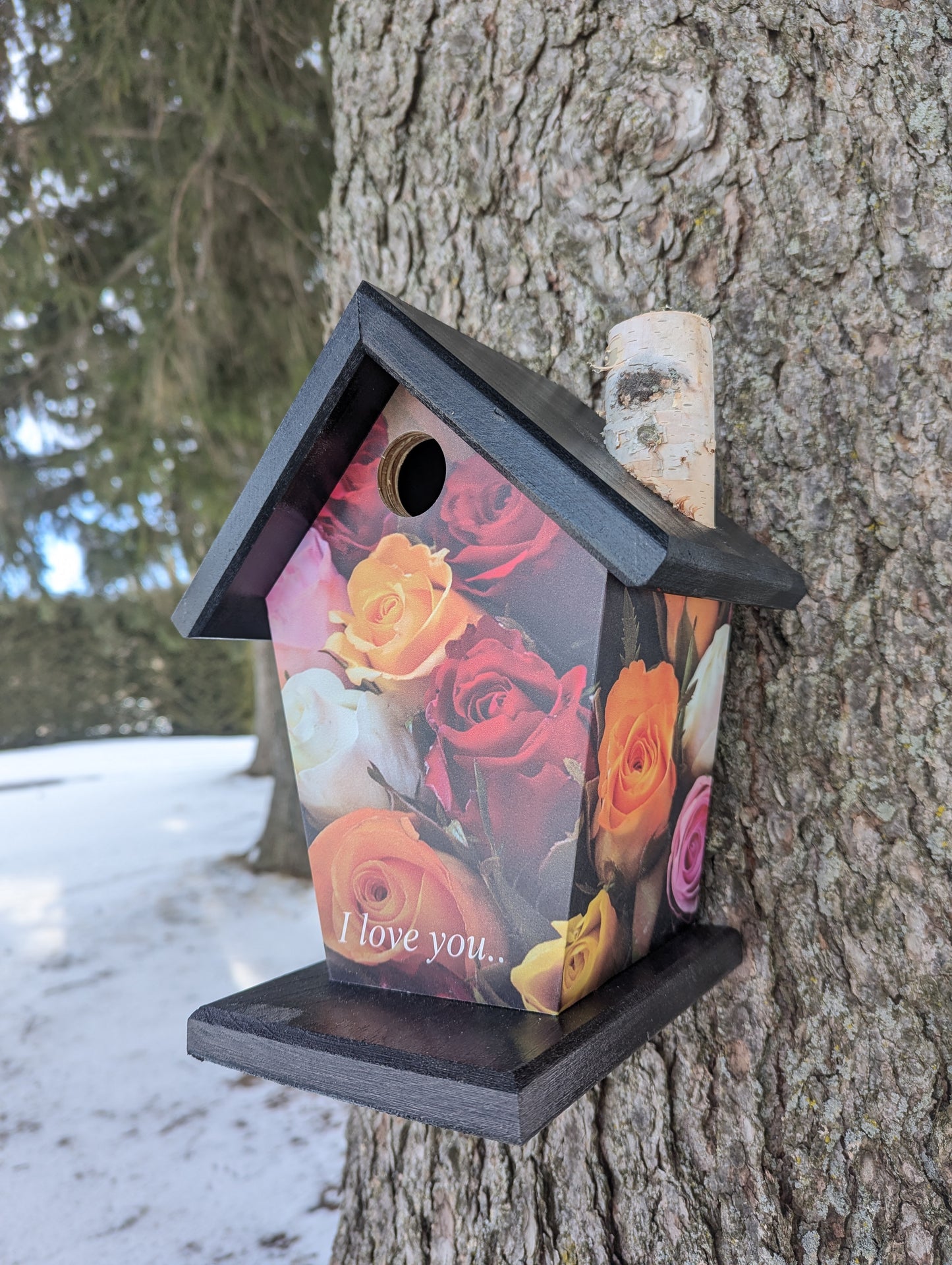 I love you Valentine's Birdhouse