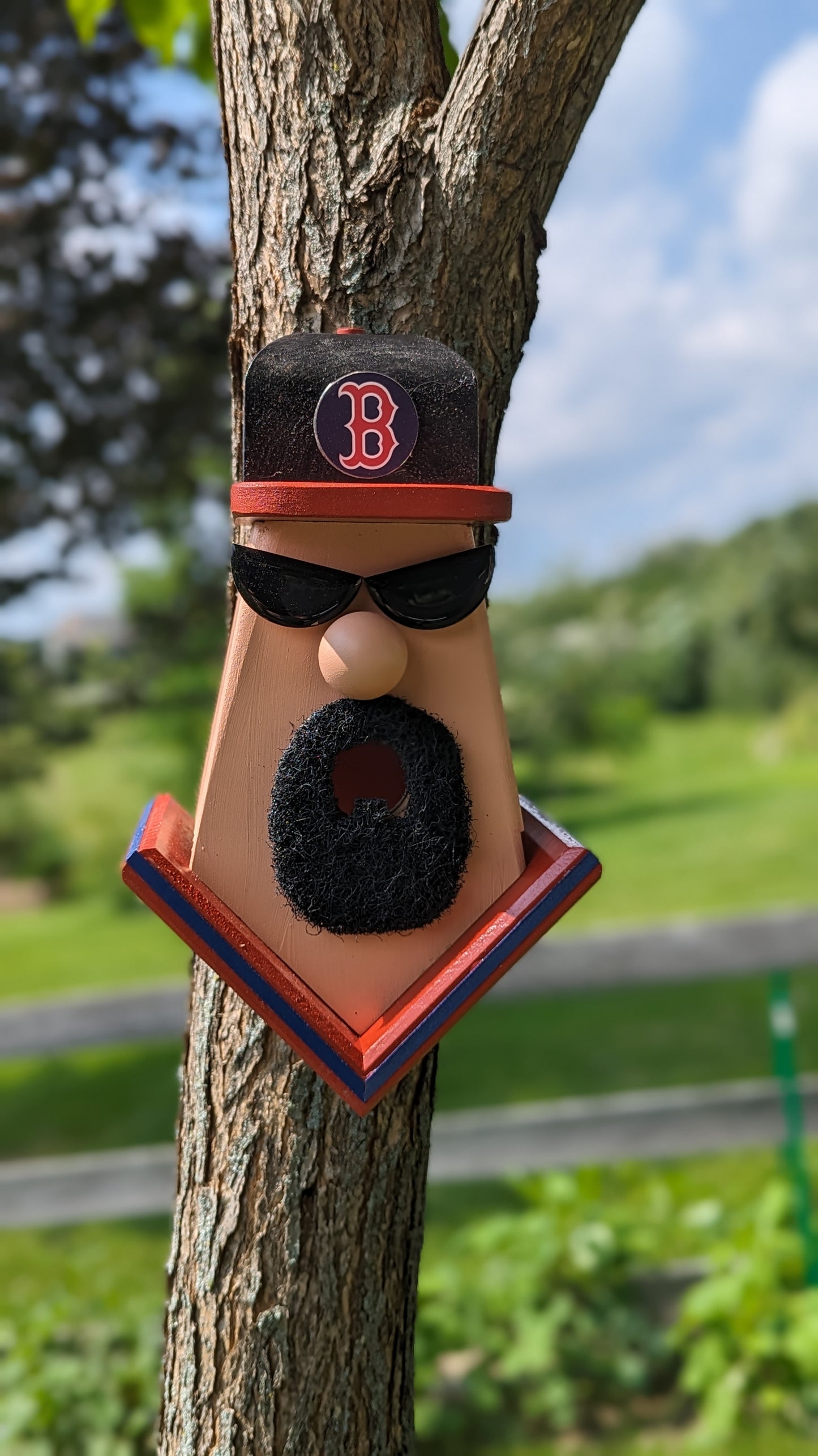Boston Red Sox Player Birdhouse (Sports)