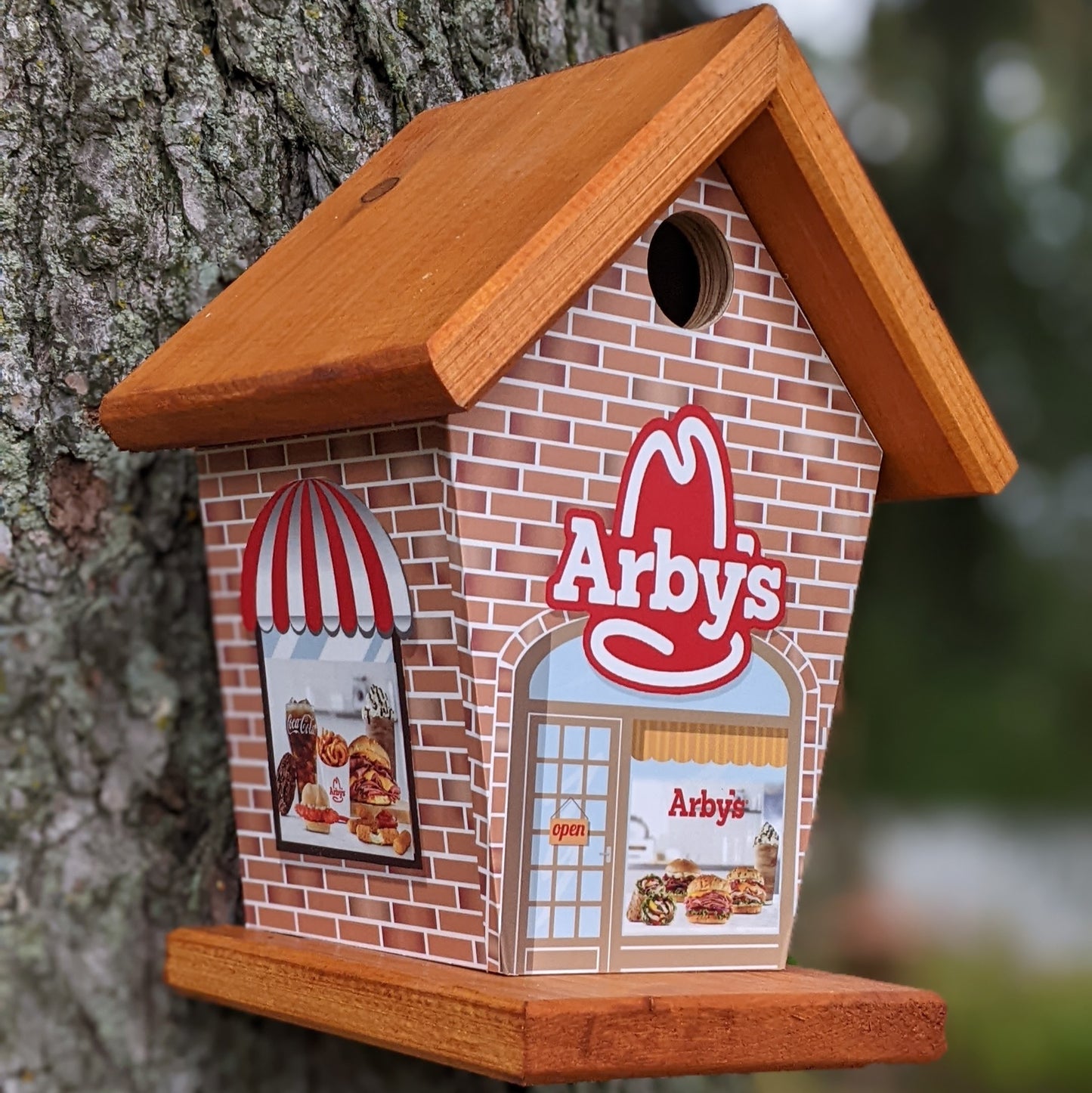 Arby's Birdhouse/Feeder