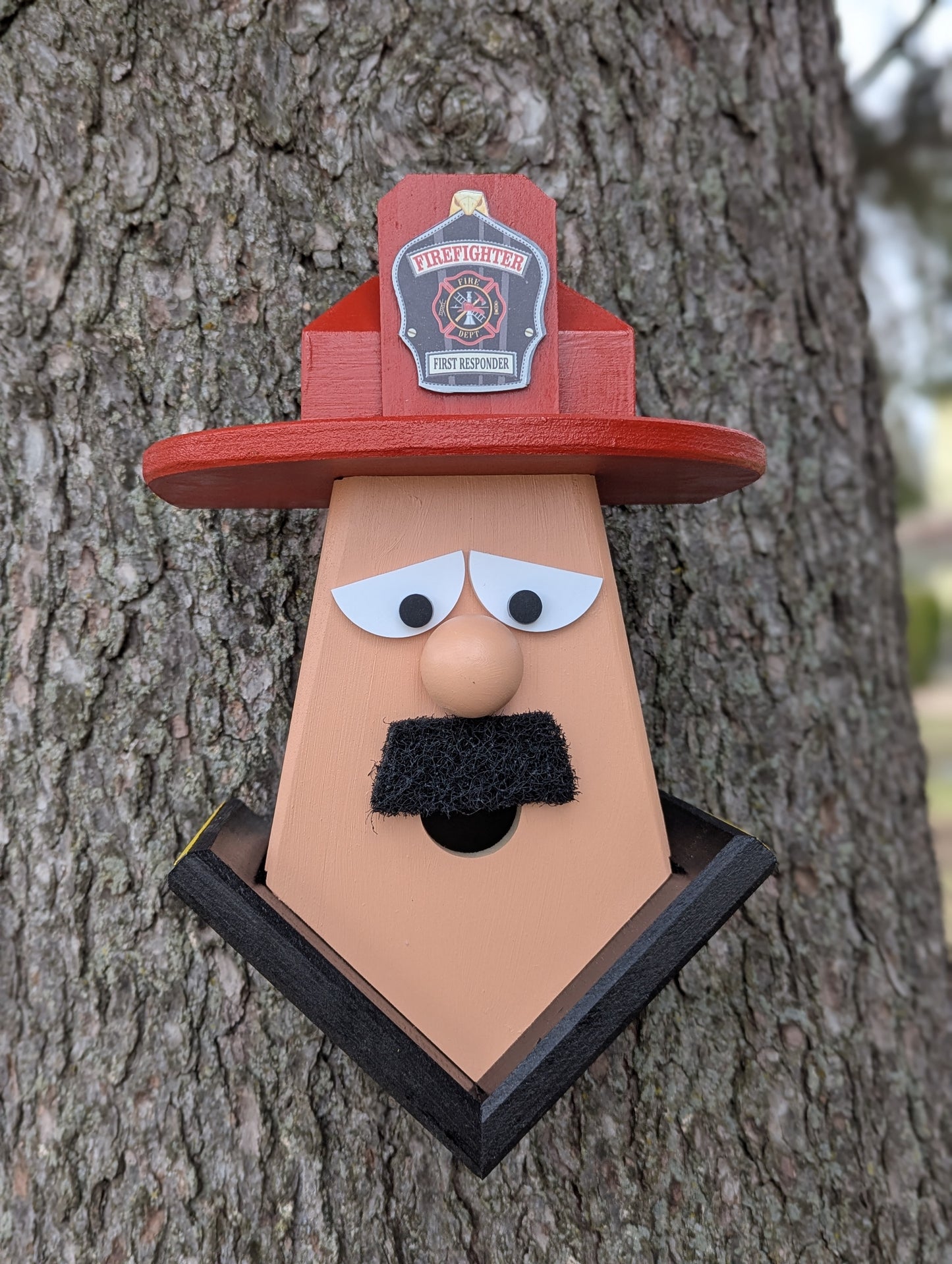 Fire Fighter Birdhouse