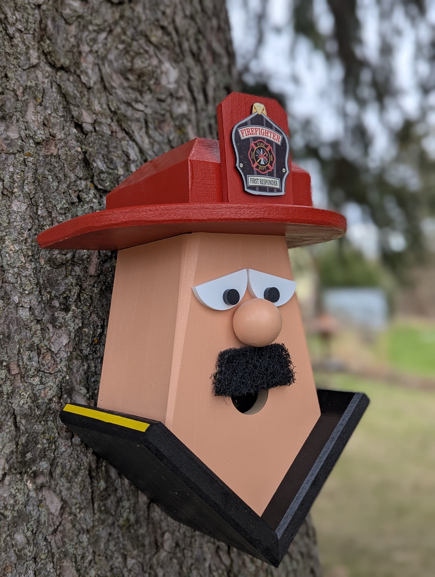 Fire Fighter Birdhouse