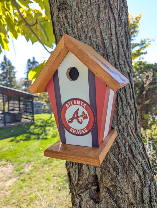 Atlanta Braves Birdhouse