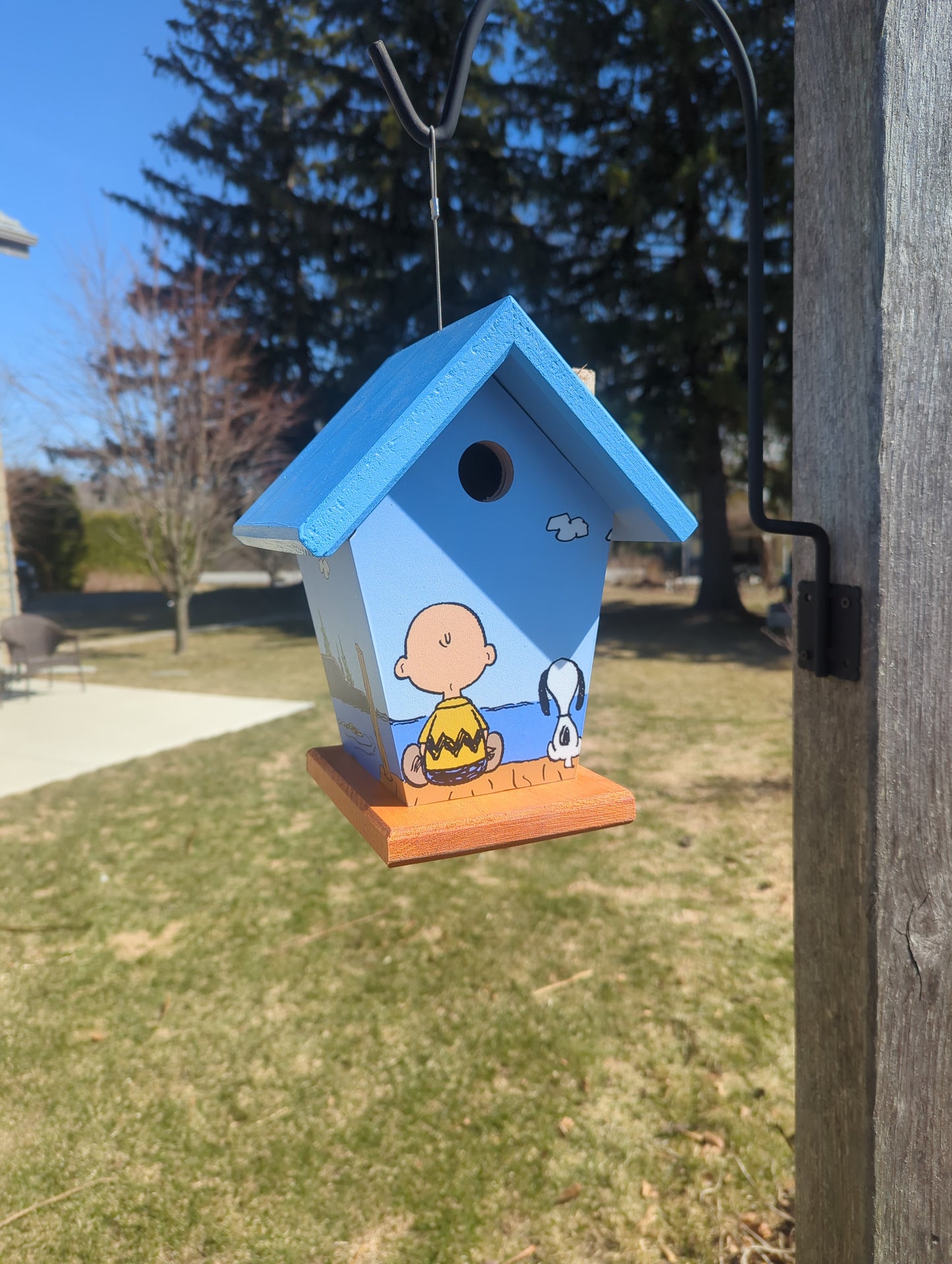 Charlie Brown Birdhouse