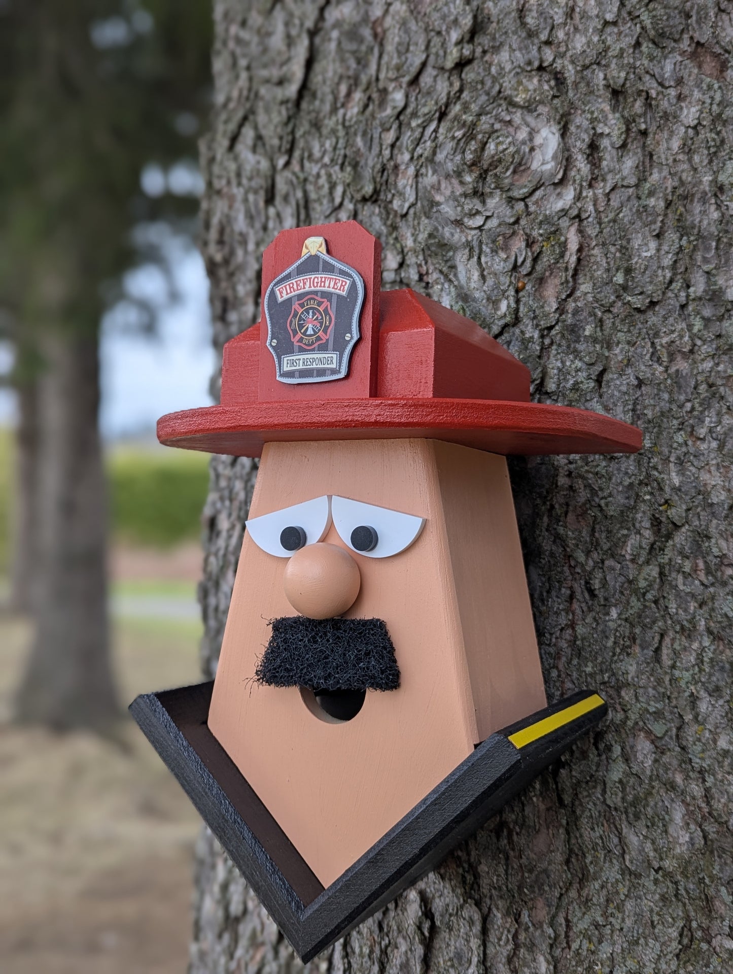 Fire Fighter Birdhouse
