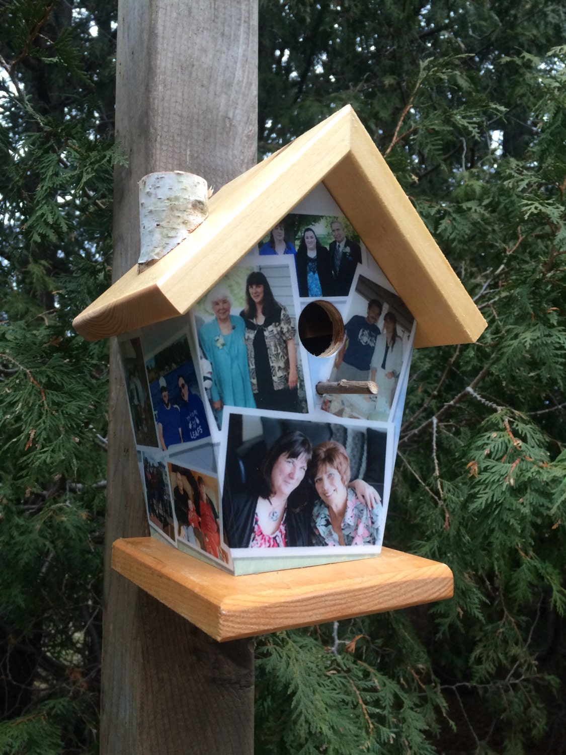 Personalized Photos Birdhouse (8 Images)