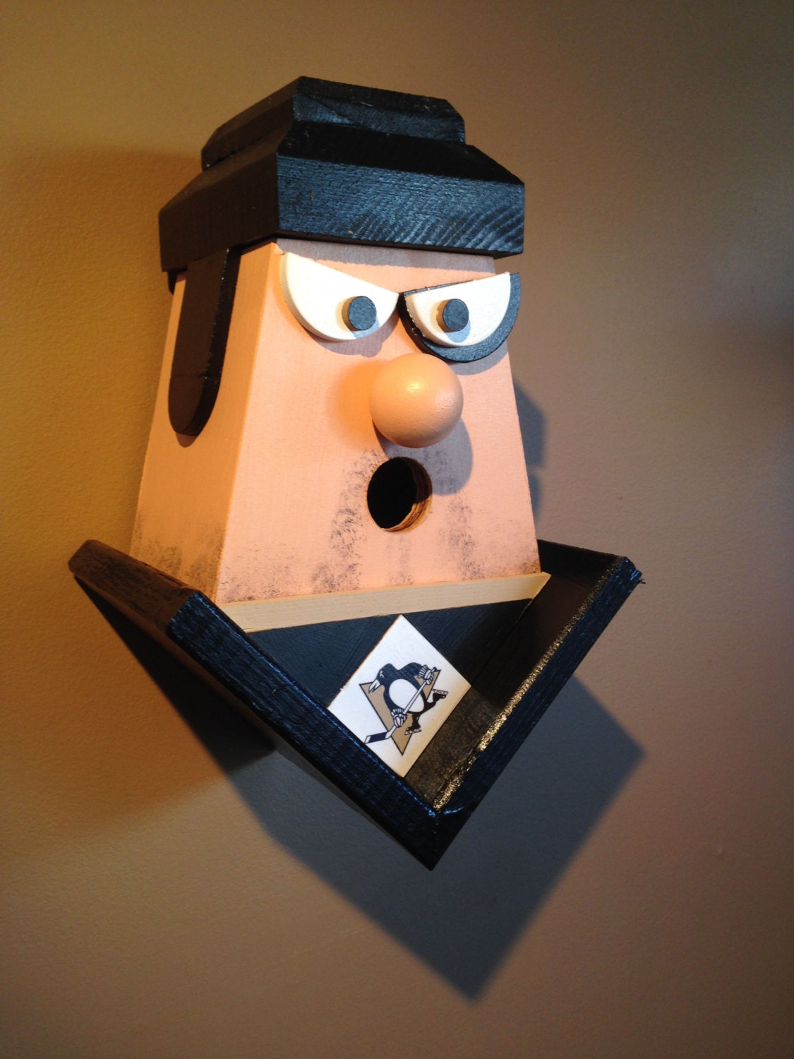Pittsburgh Penguins Player Birdhouse