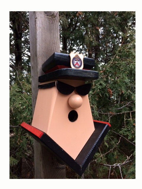 Metropolitan Toronto Police Officer Birdhouse