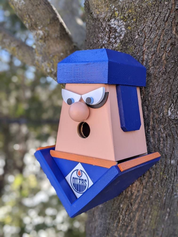 Edmonton Oilers Player Birdhouse
