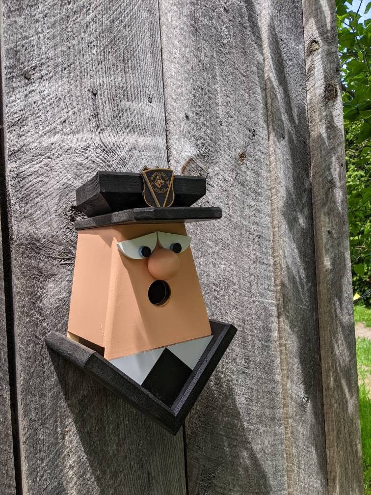 Personalized Birdhouse (Police Officer)