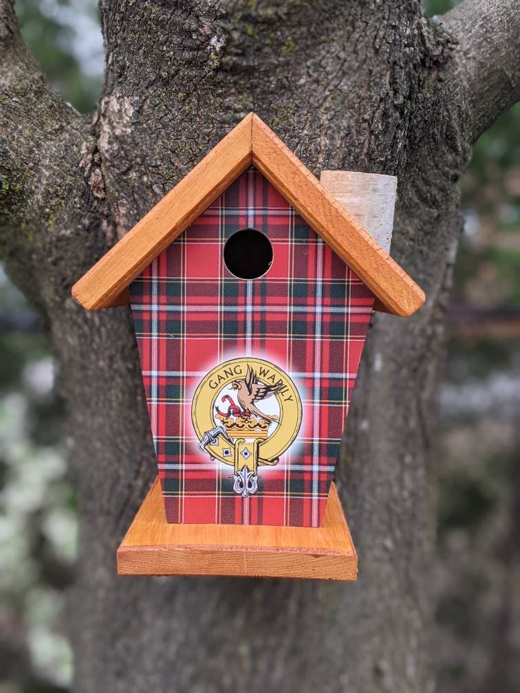 Drummond Tartans & Crest Birdhouse