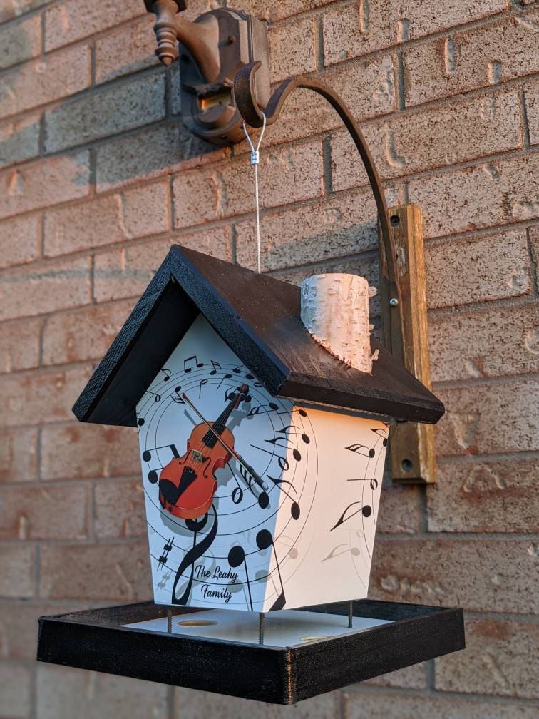 Music (Personalized) Bird Feeder