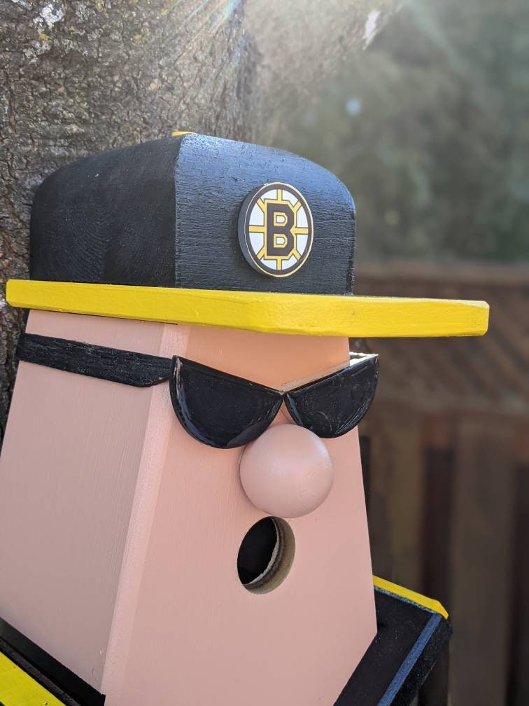 Boston Bruins Fan Birdhouse