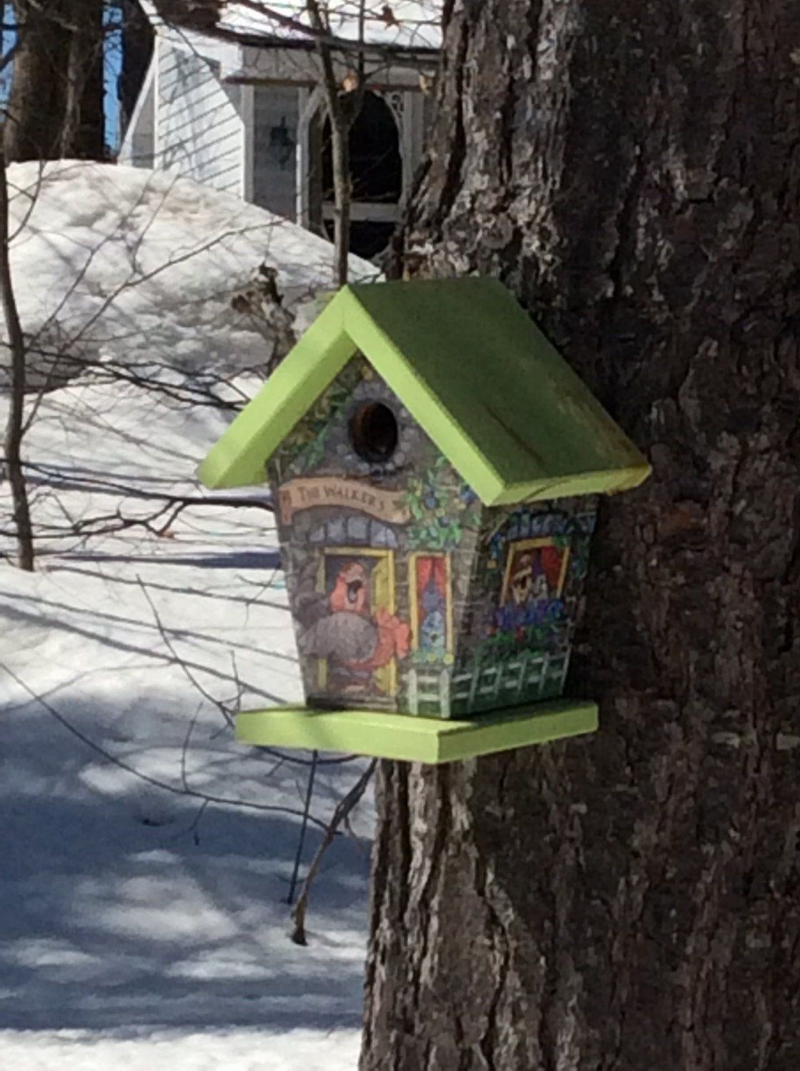 Home Sweet Home.. Birdhouse Personalized