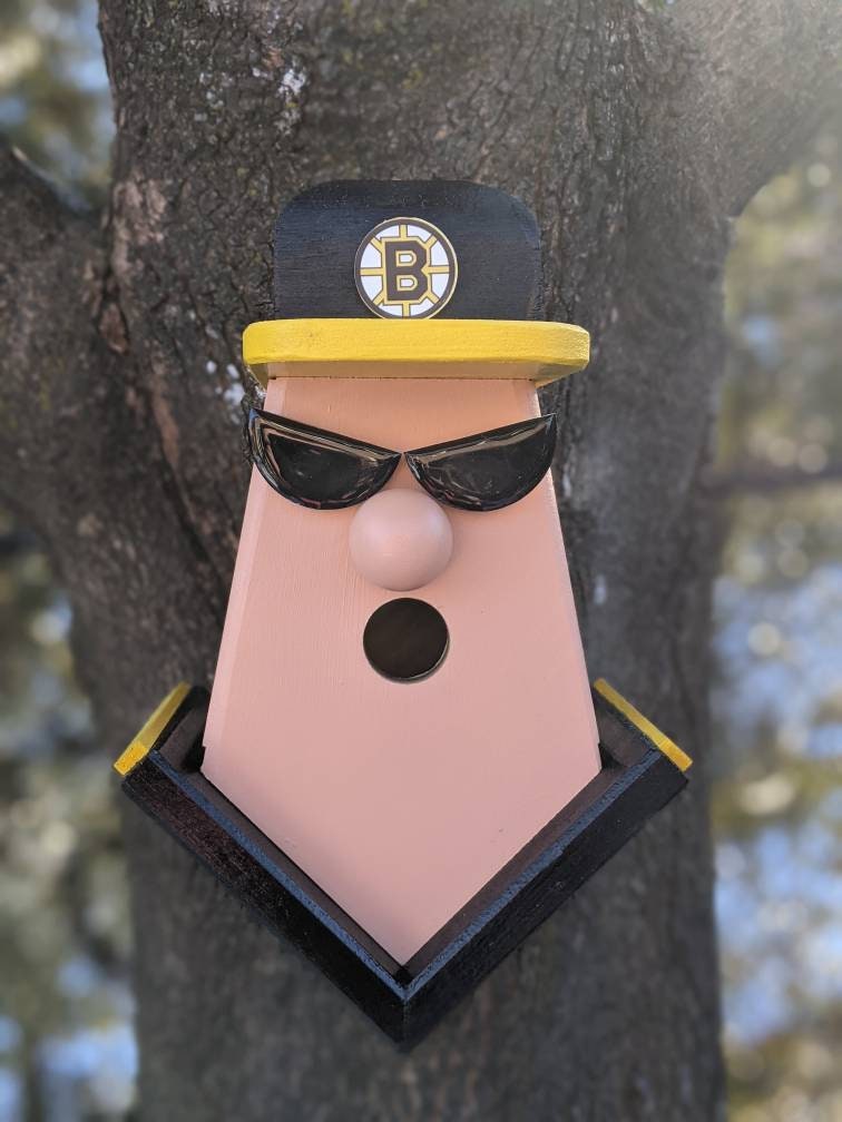 Boston Bruins Fan Birdhouse