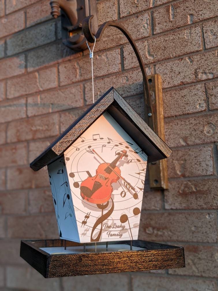 Music (Personalized) Bird Feeder