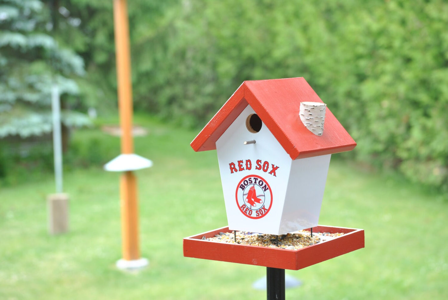 Boston Red Sox Bird Feeder