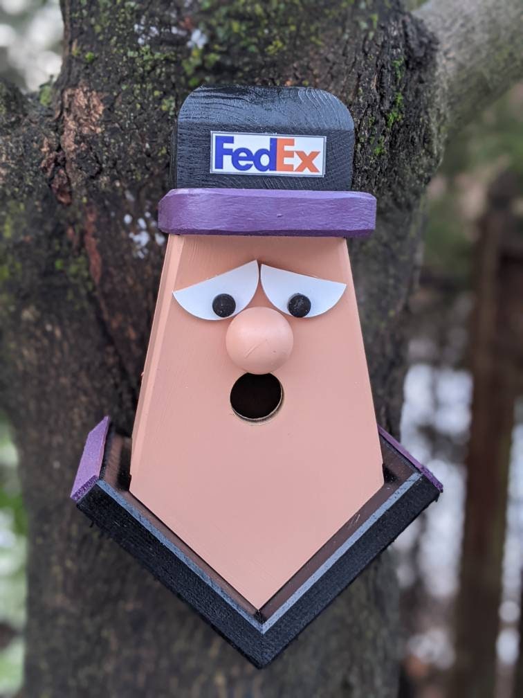 FedEx Driver Birdhouse
