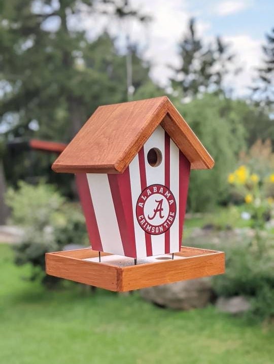 Alabama Crimson Tide Bird Feeder