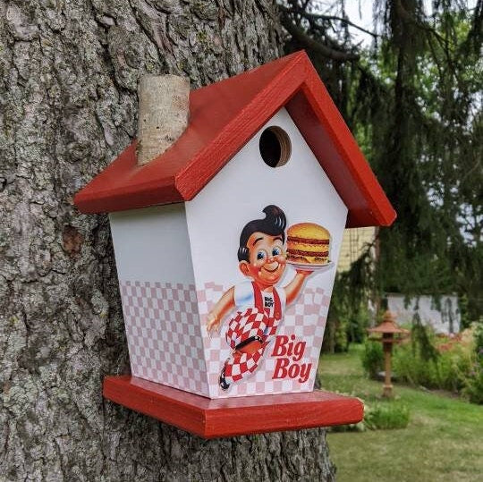 Custom Big Boy Birdhouse/Feeder