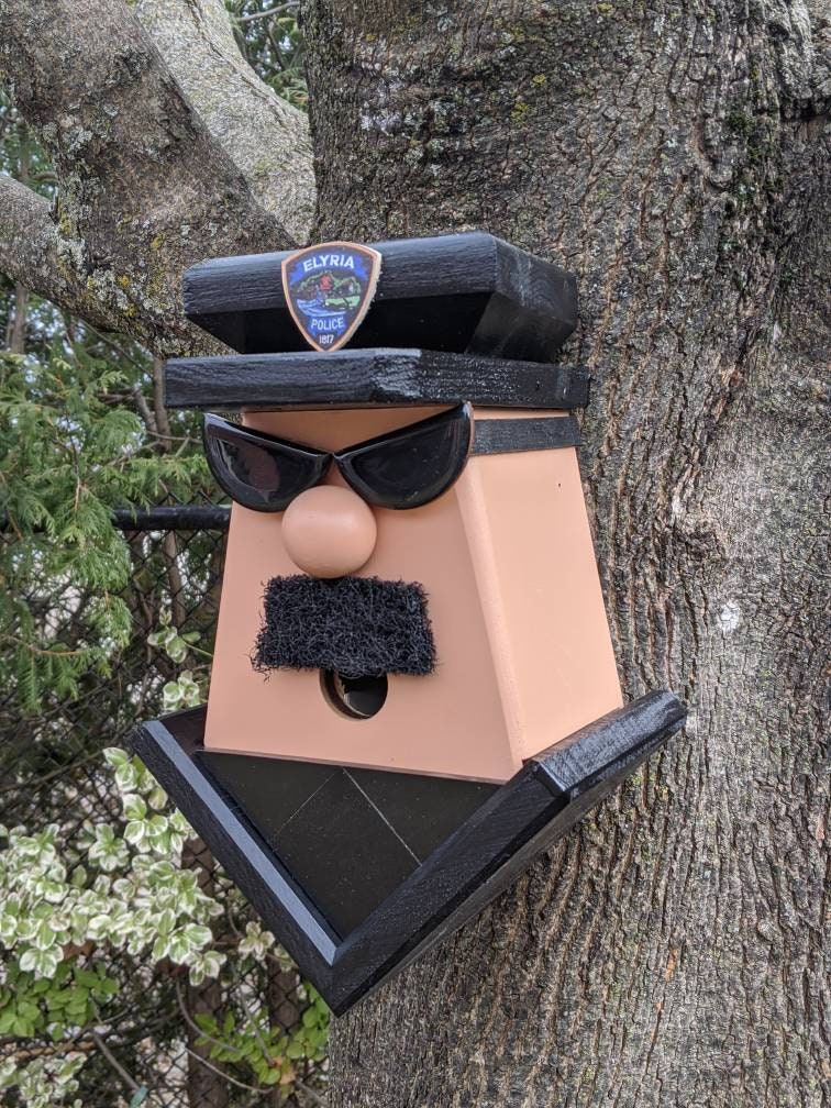 Elyria Police Officer Birdhouse