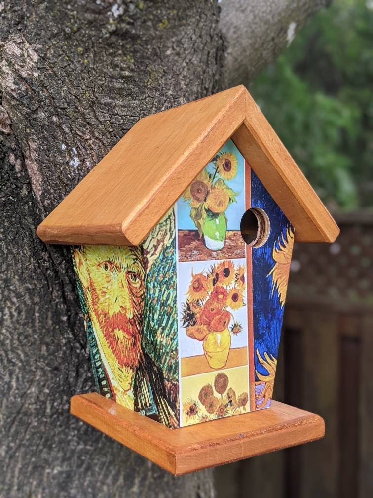 Sunflowers Vincent Van Gogh Birdhouse