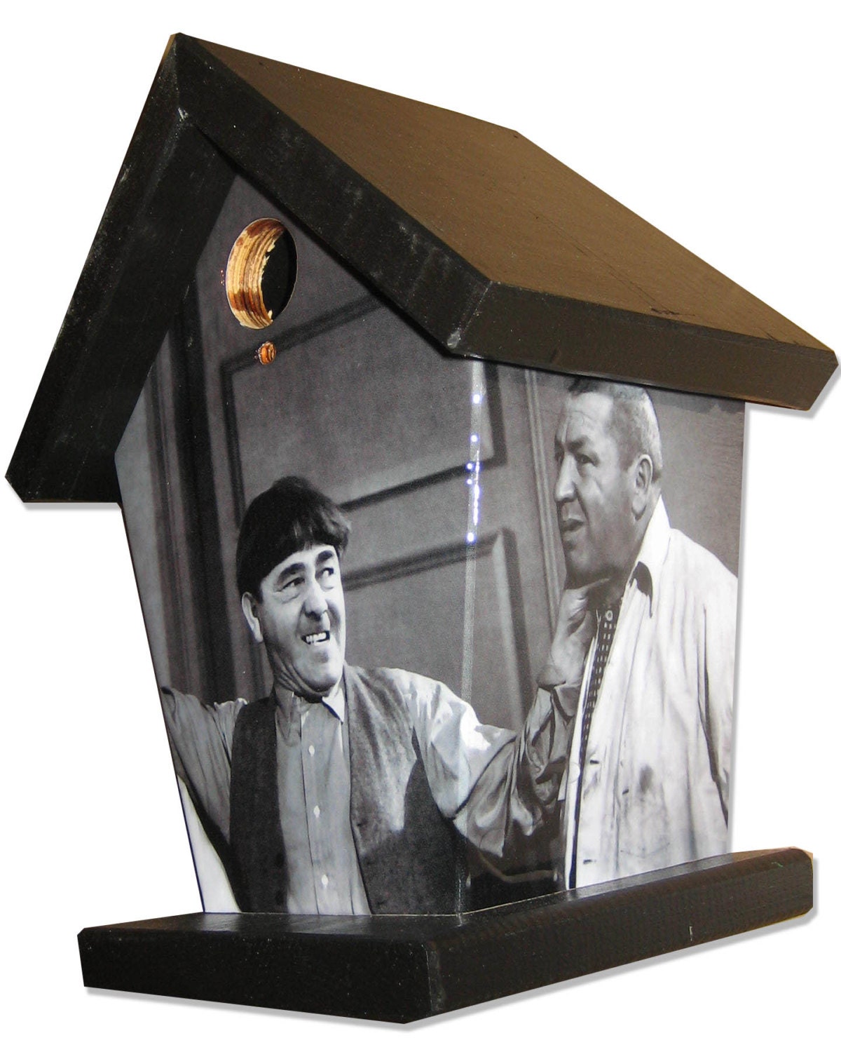 Three Stooges Birdhouse