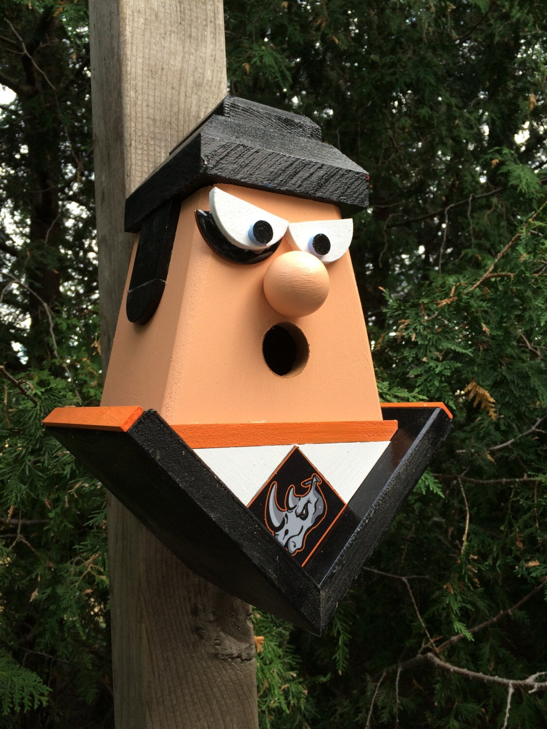 El Paso Rhinos Player Birdhouse